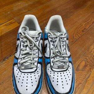 Air Force 1s - comic book drawn look